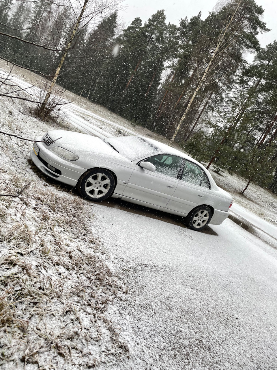 2. Зима, резина, косуля, Минск! — Opel Omega B, 3 л, 2003 года | запчасти |  DRIVE2