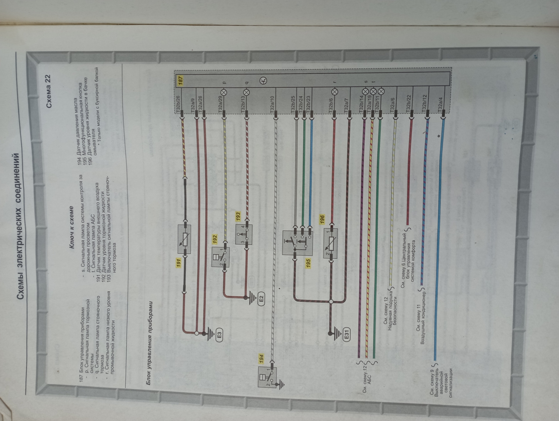 Электросхемы volkswagen