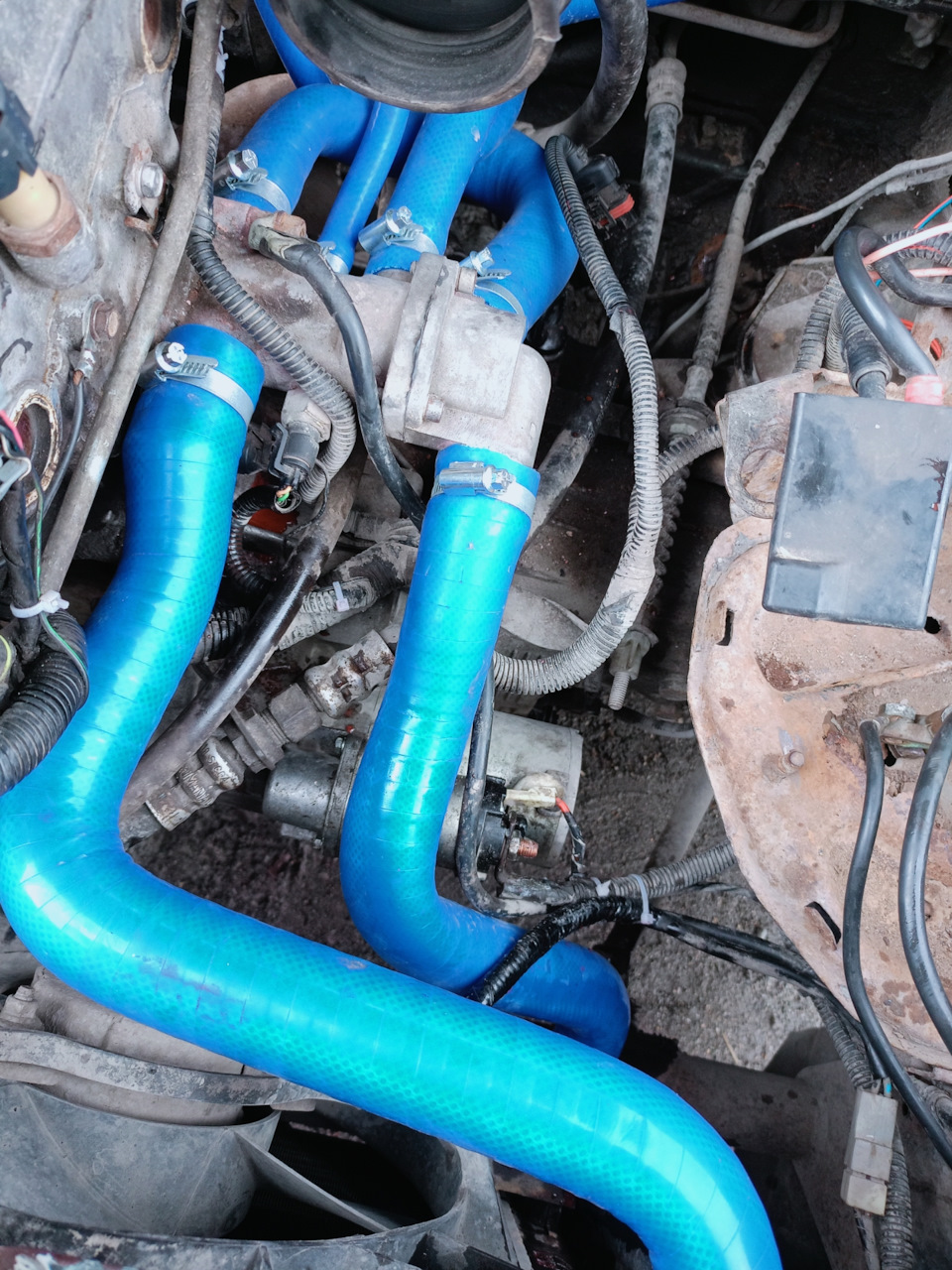 Замена патрубков ож — Lada Приора хэтчбек, 1,6 л, 2010 года | запчасти ...