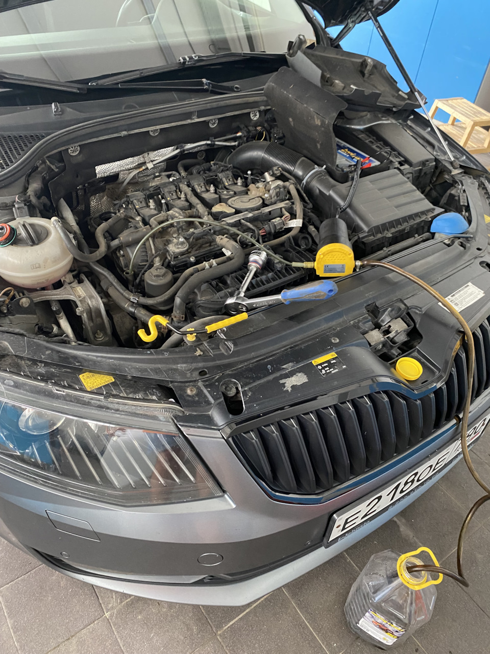 ТО 187729 — Skoda Octavia A7 Mk3, 1,8 л, 2016 года | плановое ТО | DRIVE2