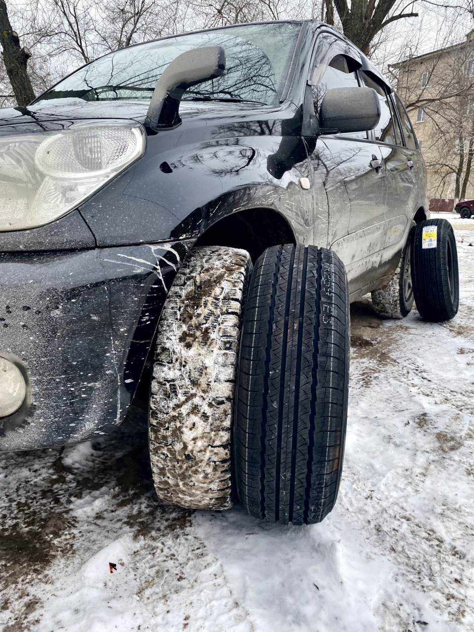 Новое лето r17 — Toyota RAV4 (II), 1,8 л, 2003 года | шины | DRIVE2