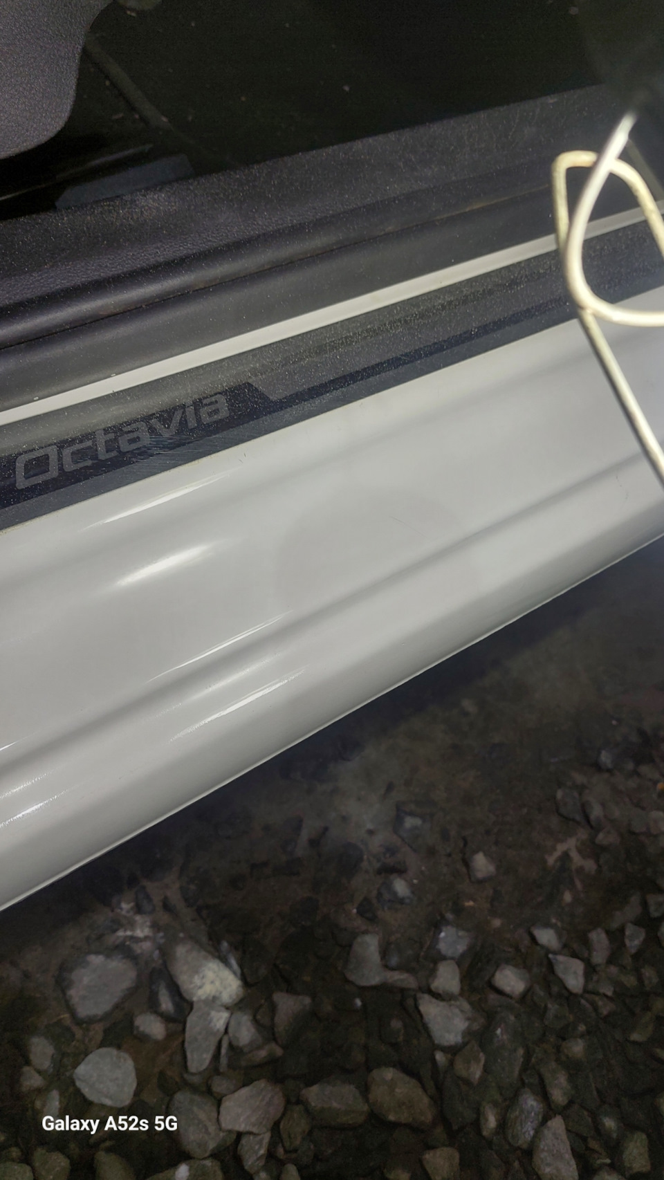 Устранение сколов аэрографом — Skoda Octavia A7 Mk3, 1,8 л, 2015 года ...