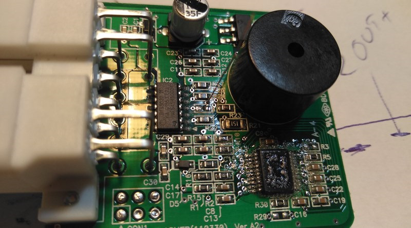 переделка реле поворотов 955501R000 Accent RB под светодиоды ...