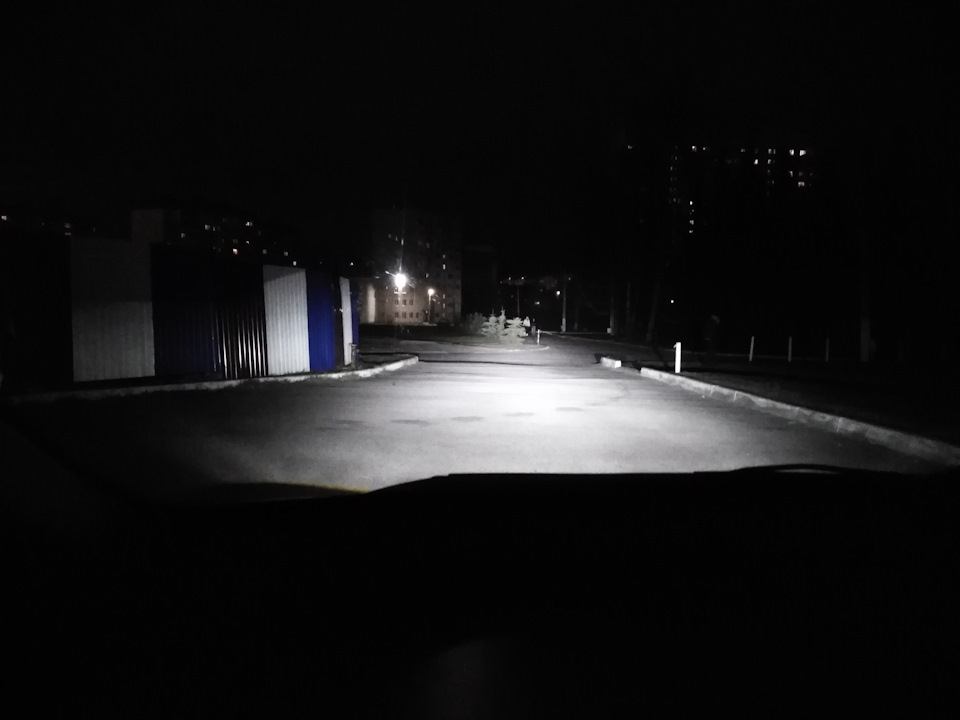 Bi-led линзы "Ronan" 3.0 (Китай) вместо штатной галогеновой линзы фар ...