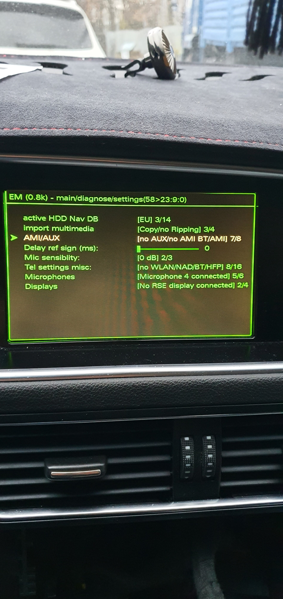 было AMI, ЗВУКА НЕ БЫЛО — Audi Q5 (1G)