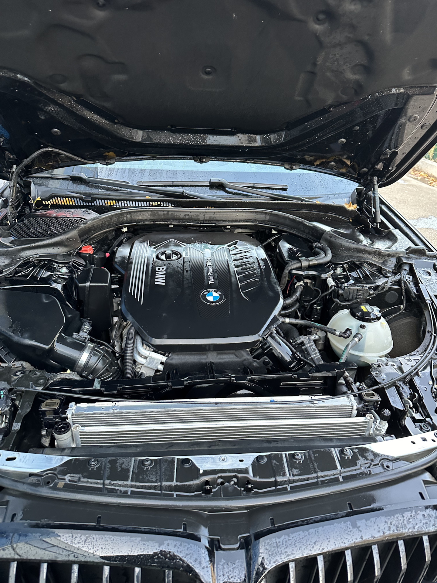 Устройство для мойки радиатора без снятия — BMW 5 series (G30), 3 л ...