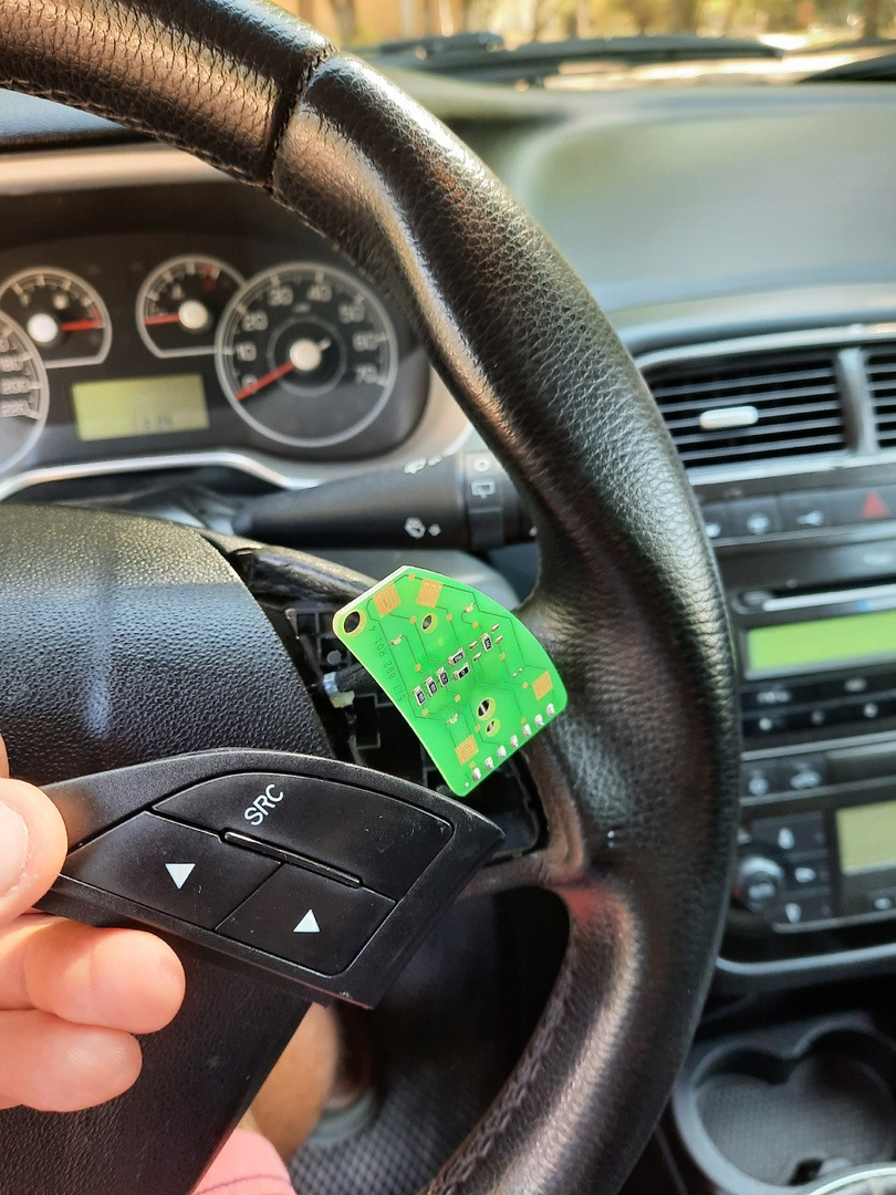 Кнопки руля — FIAT Punto III, 1,4 л, 2007 года | электроника | DRIVE2