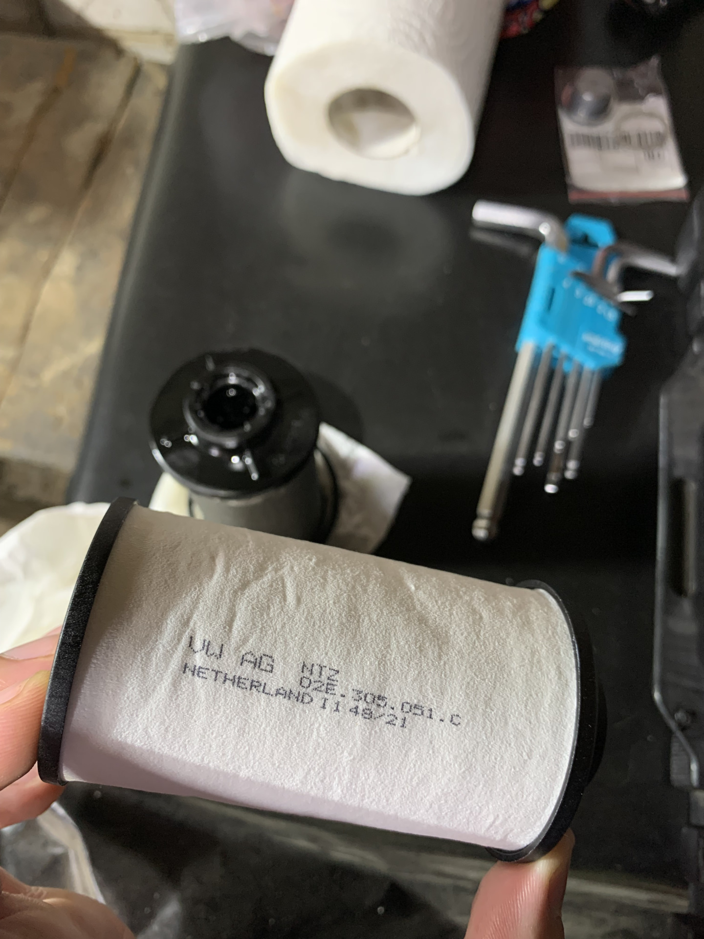 Вторая замена масла ДСГ-6 (91 тыс км) — Volkswagen Tiguan (2G), 1,4 л ...