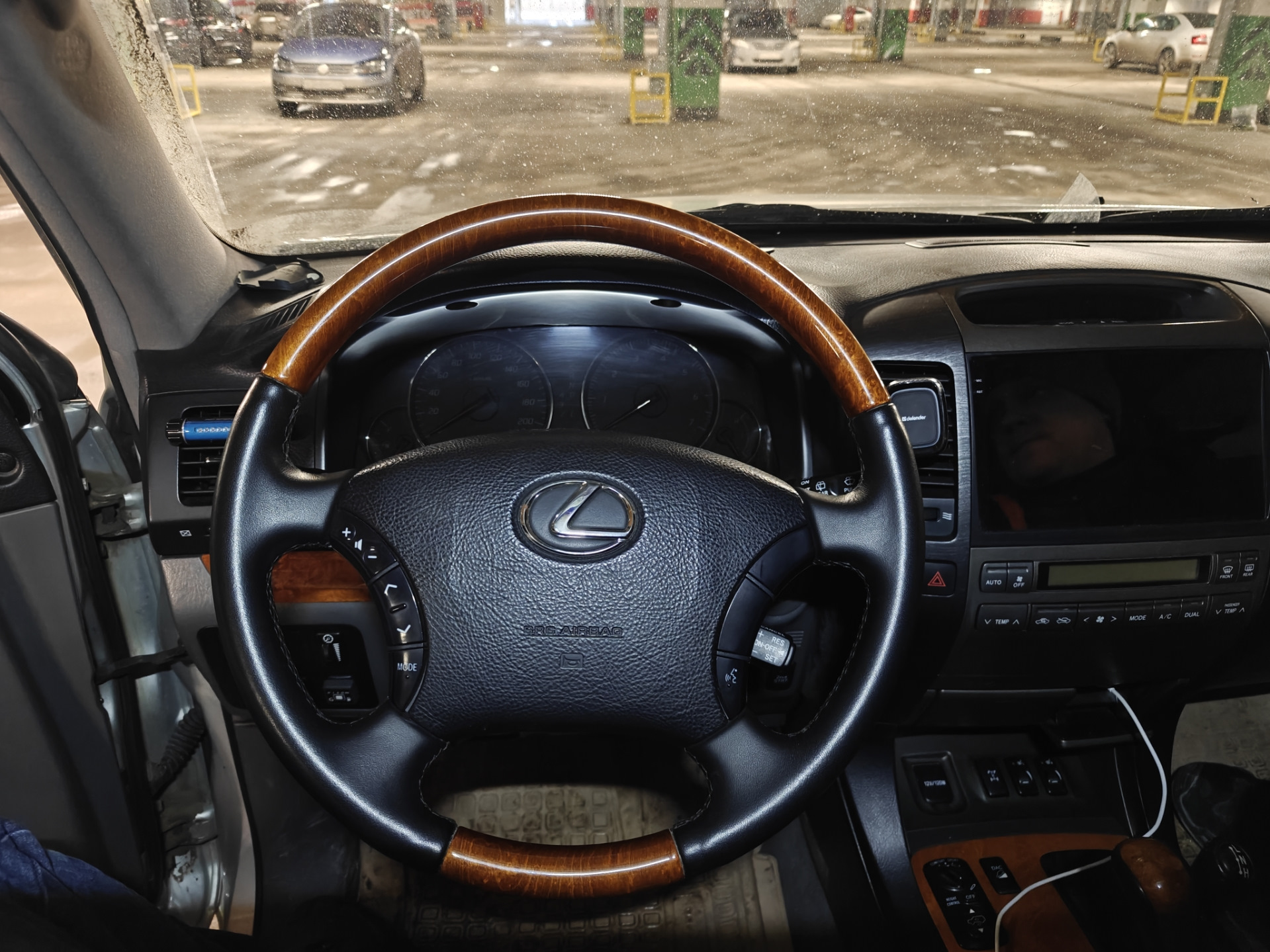 Штатный руль — Lexus GX (UZJ120)
