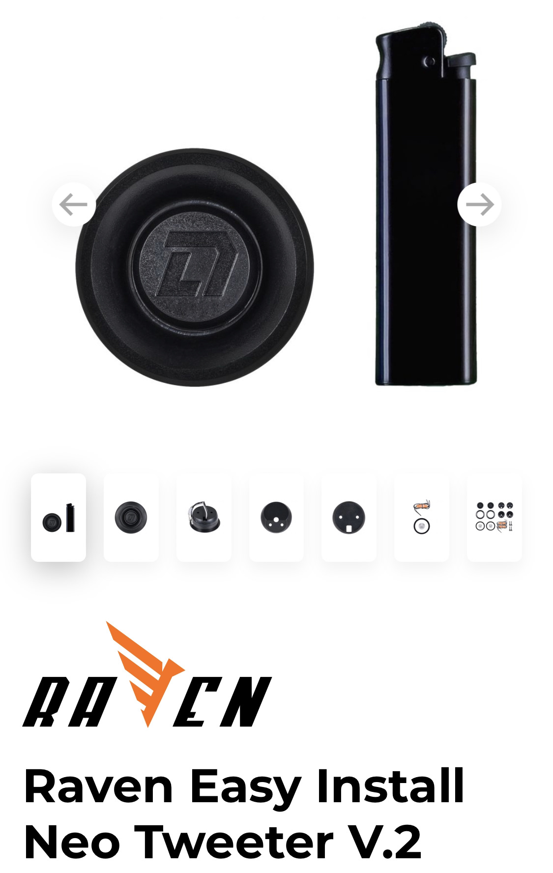 Dl audio raven neo tweeter v 2