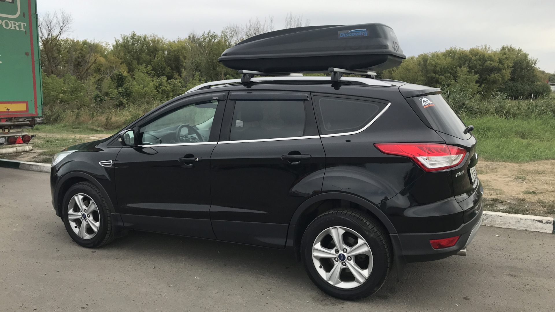 Ford Kuga (2G) 2.5 бензиновый 2015 | Чёрная пантера на DRIVE2