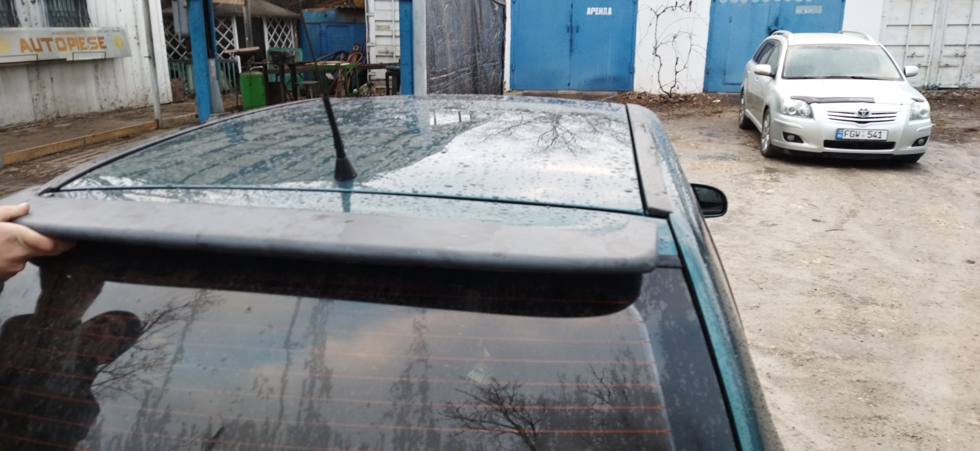 Спойлер для Опель Корса Б (5d) 1998 — Opel Corsa B, 1,4 л, 1998 года ...