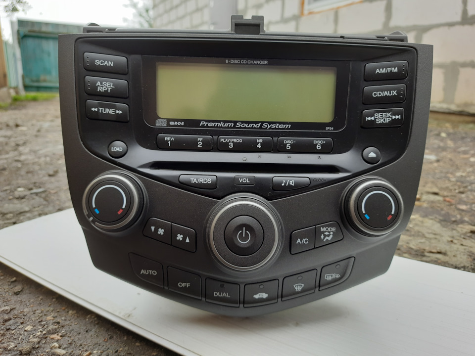 Магнитола, динамики, усилитель на Honda Accord (7G). Б/у | 500 ₽ в ...