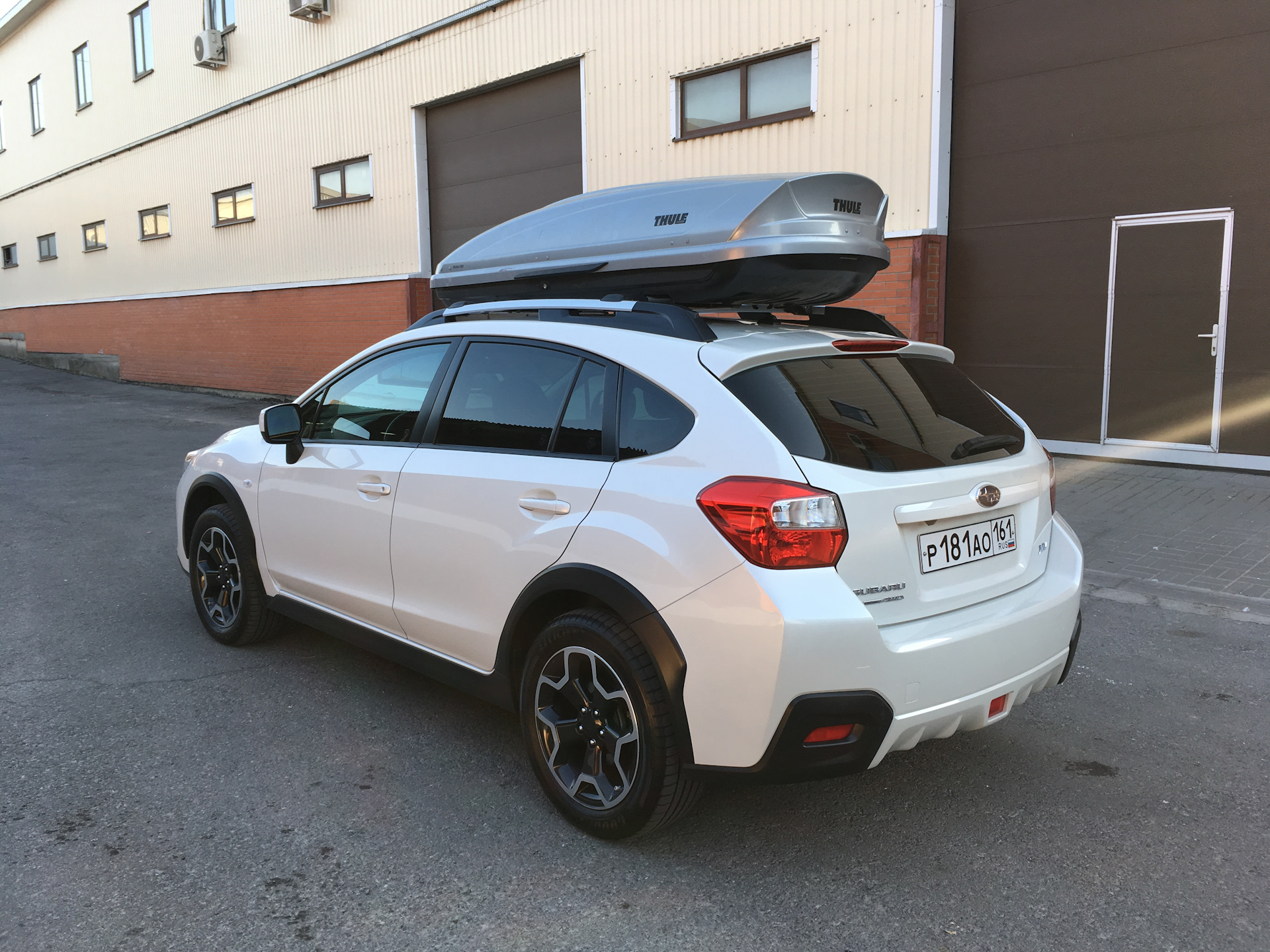 Увеличил грузовместимость. — Subaru XV (1G), 2 л, 2014 года | аксессуары |  DRIVE2