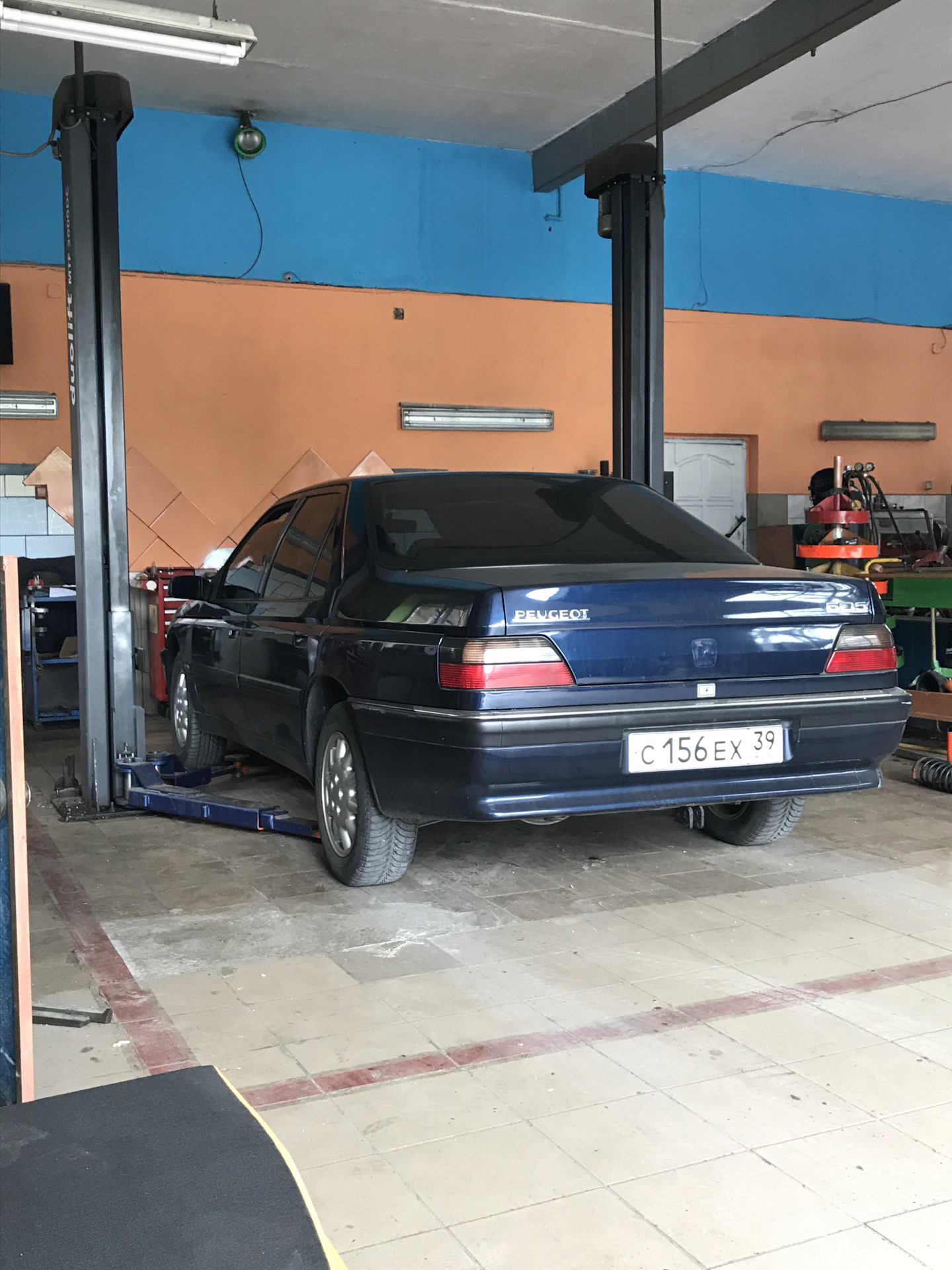 Калининград на связи? — Peugeot 605, 2 л, 1995 года | визит на сервис ...