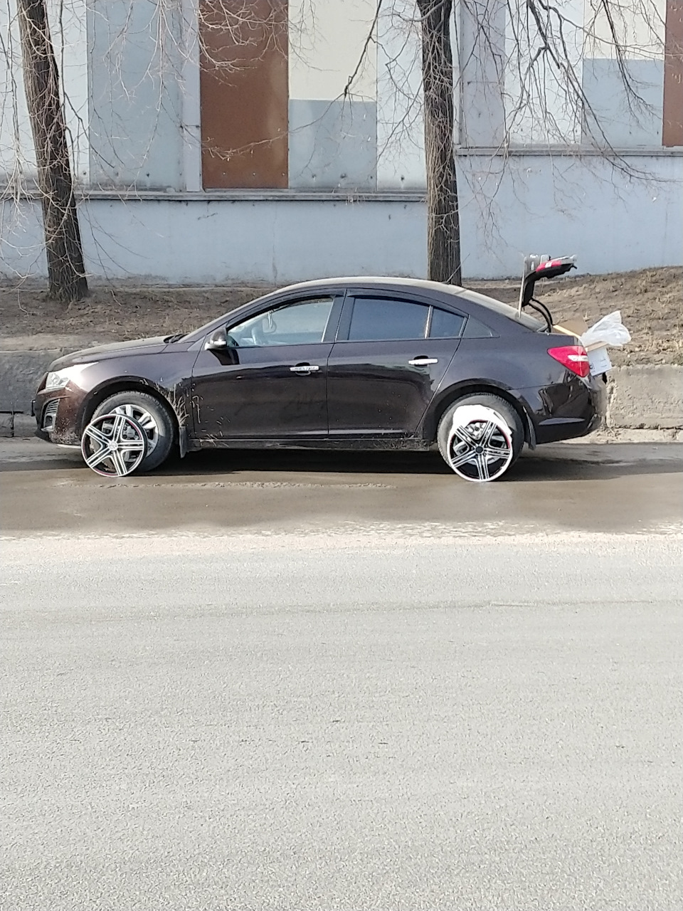 17 Тапки — Chevrolet Cruze (1G), 1,8 л, 2014 года | колёсные диски | DRIVE2