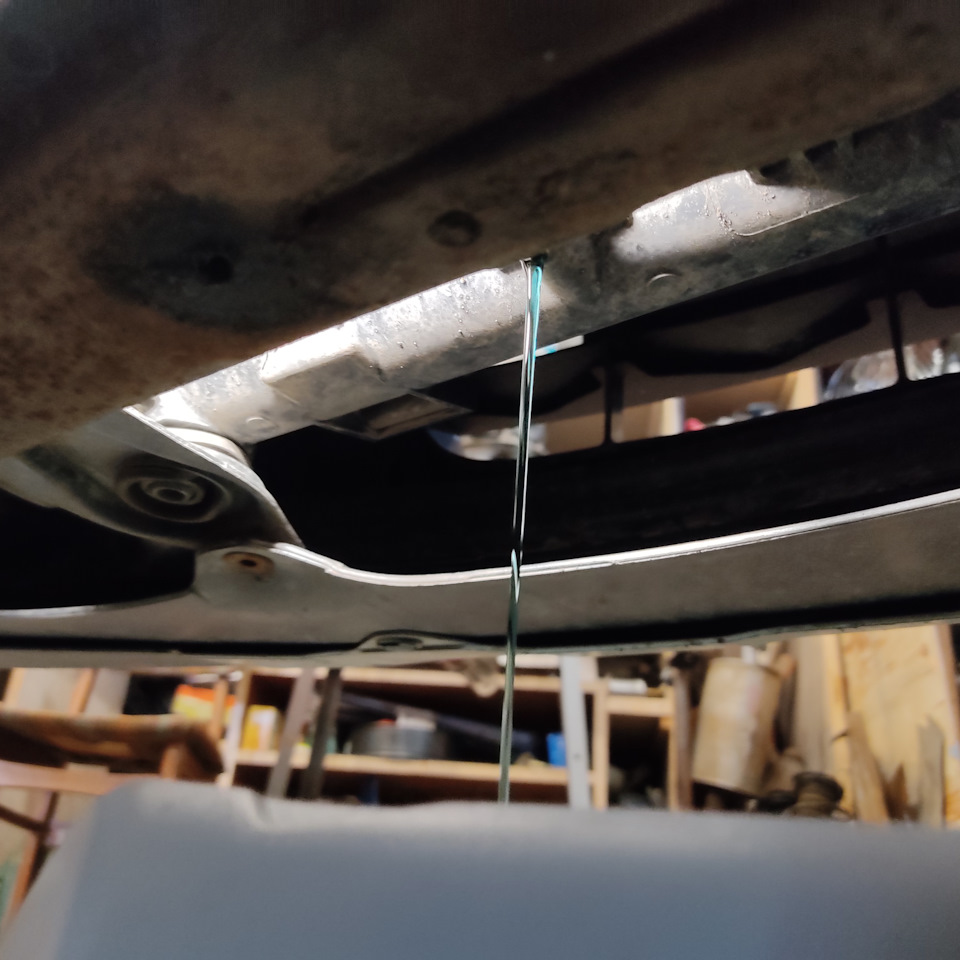 Замена датчика давления масла, моторного масла, антифриза, 100 804 км ...