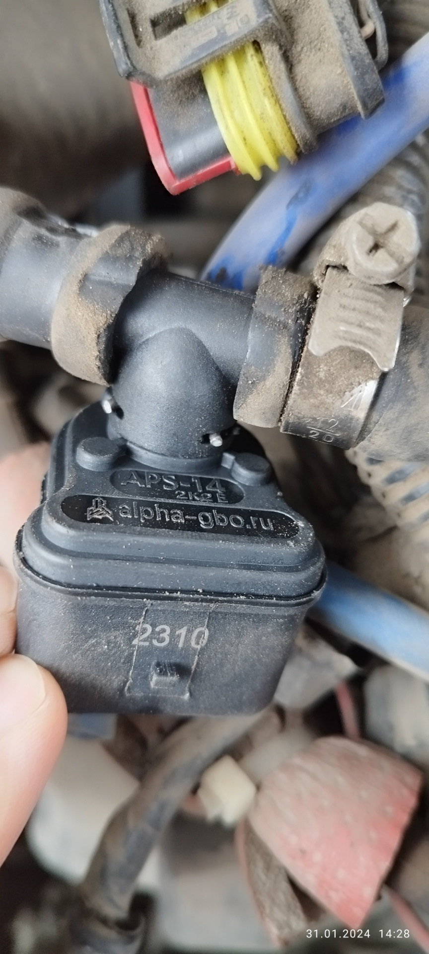 Замена шлангов ГБО и датчика давления — Ford Explorer (4G), 4,6 л, 2007 ...