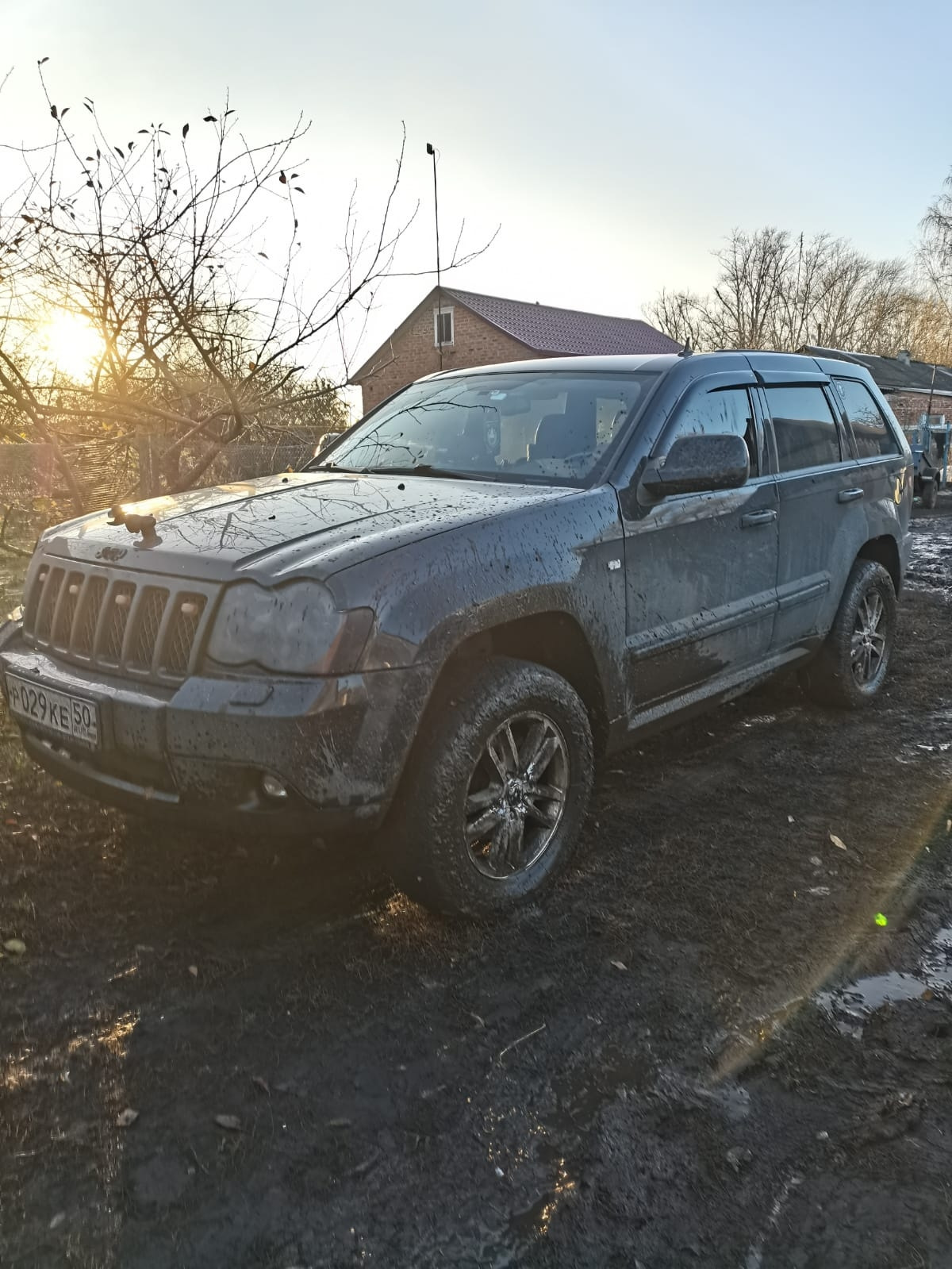 Сгоняли в деревню где нет дорог)Тамбов — Jeep Grand Cherokee (WK), 3 л ...