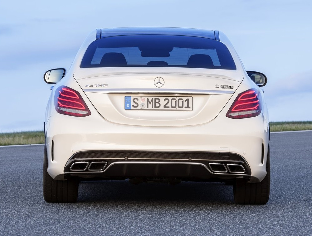 Мерседес задний вид. Мерседес Бенц c63 зад. W205 Mercedes сзади. Мерседес s63 сзади. Мерседес АМГ сзади.