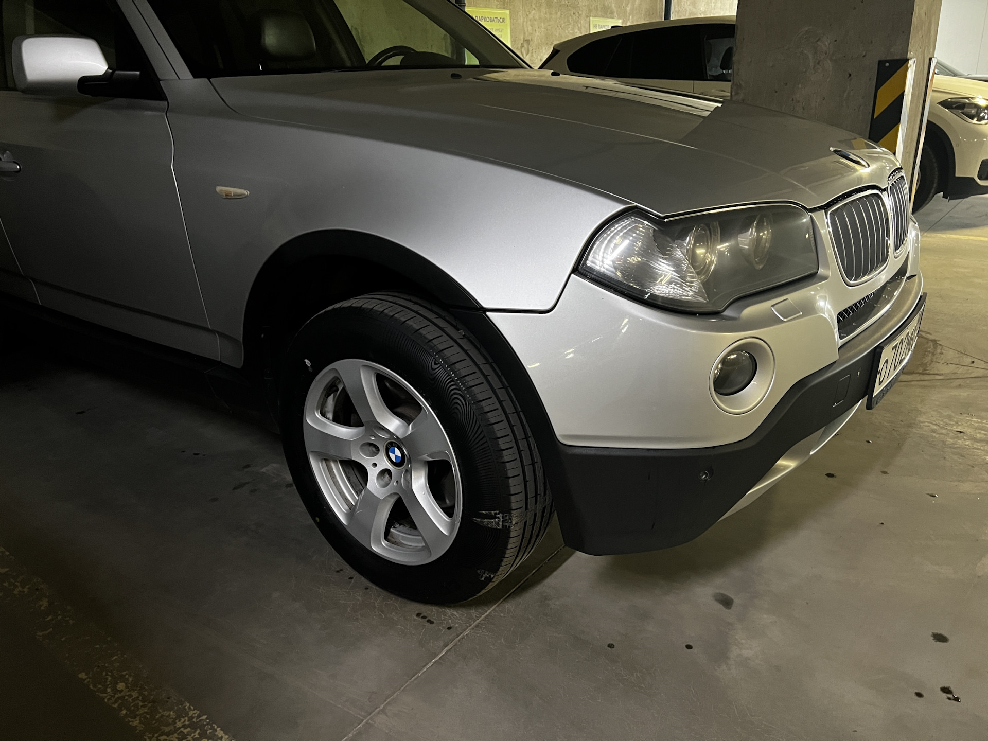 Новые (б/у) диски и новая резина — BMW X3 (E83), 2,5 л, 2008 года ...