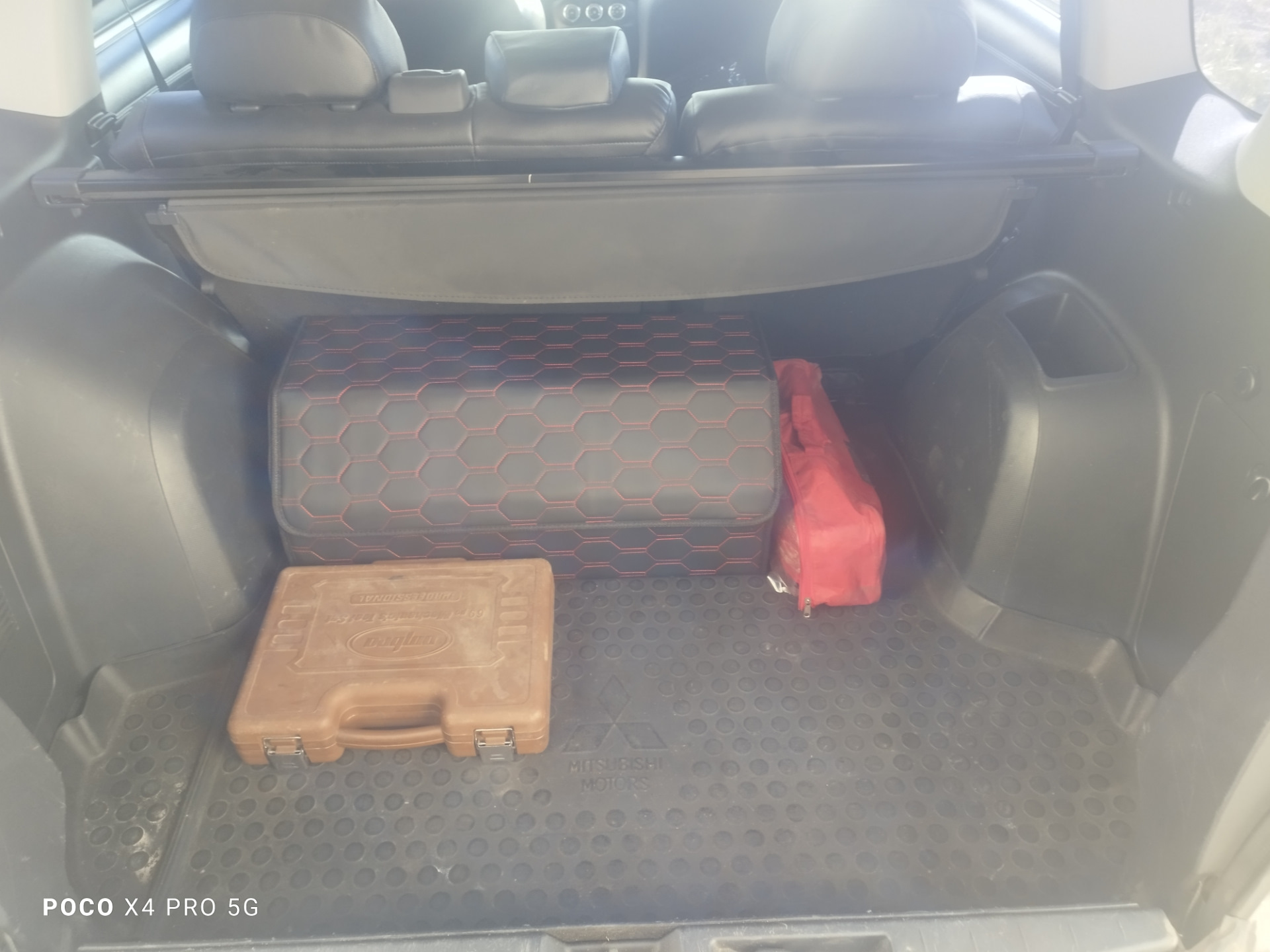 Органайзер в багажник. — Mitsubishi Outlander XL, 2 л, 2012 года ...