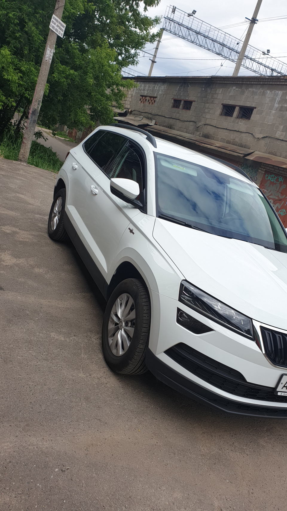 Пластик над арками или Продлим жизнь крыльям — Skoda Karoq, 1,4 л, 2021 ...