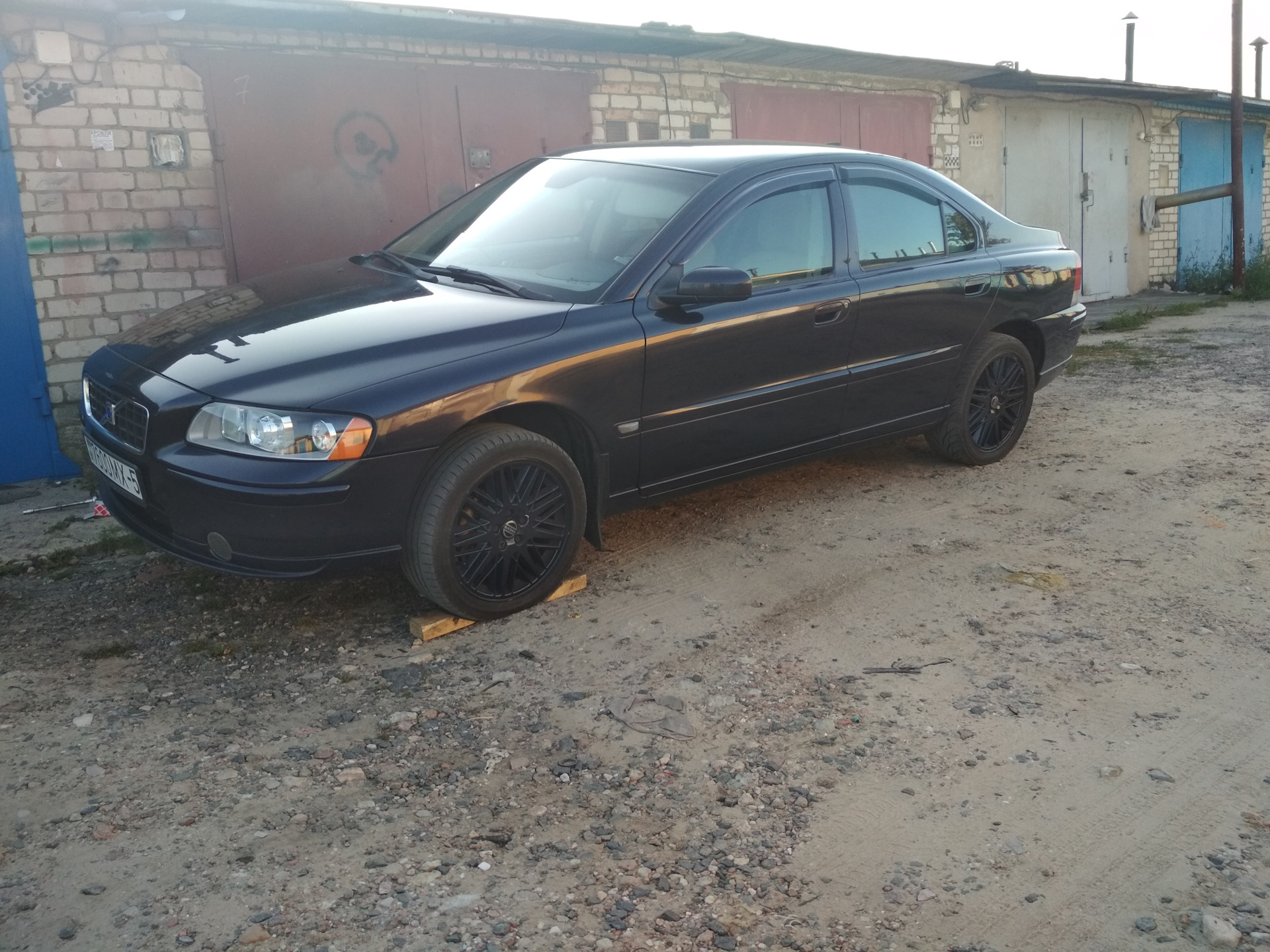 временно на зиме — Volvo S60 (1G), 2,4 л, 2005 года | колёсные диски ...