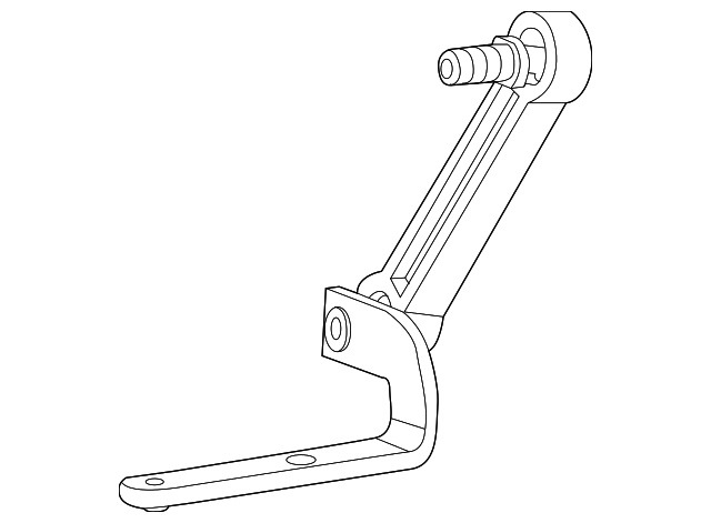 A1663200932 Тяга датчика уровня кузова Mercedes | Запчасти на DRIVE2