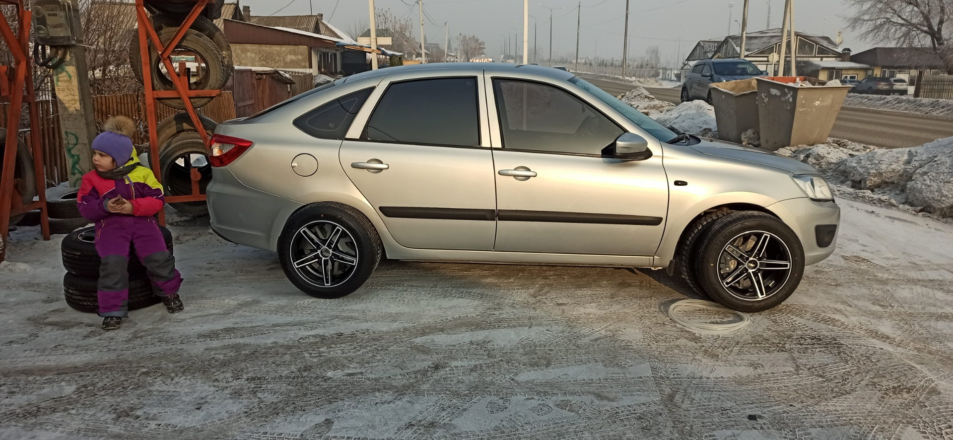 Летние тапки🤩VOSSEN CV5 — Lada Гранта лифтбек, 1,6 л, 2014 года ...
