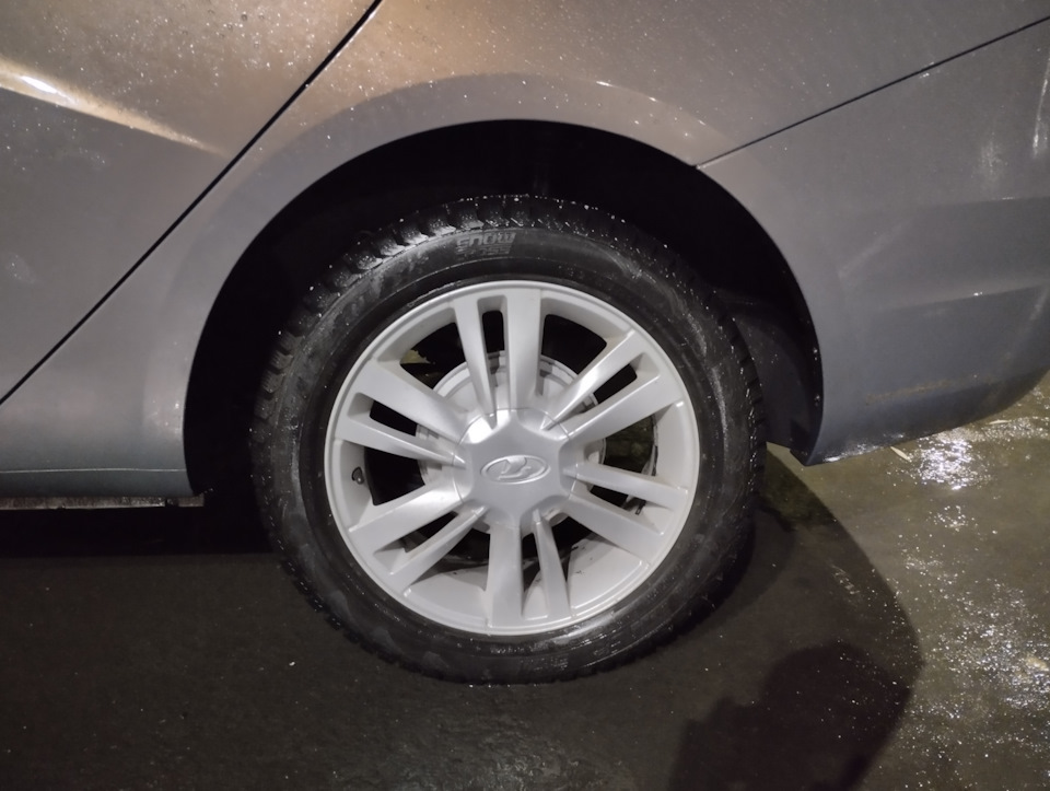 Переобулся. Cordiant Snow Cross — Lada Vesta (1G), 1,6 л, 2018 года ...