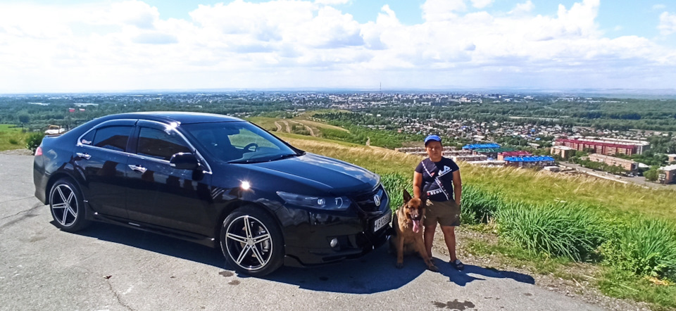 Покатухи в г. Абакан😎 — Honda Accord (8G), 2,4 л, 2008 года ...