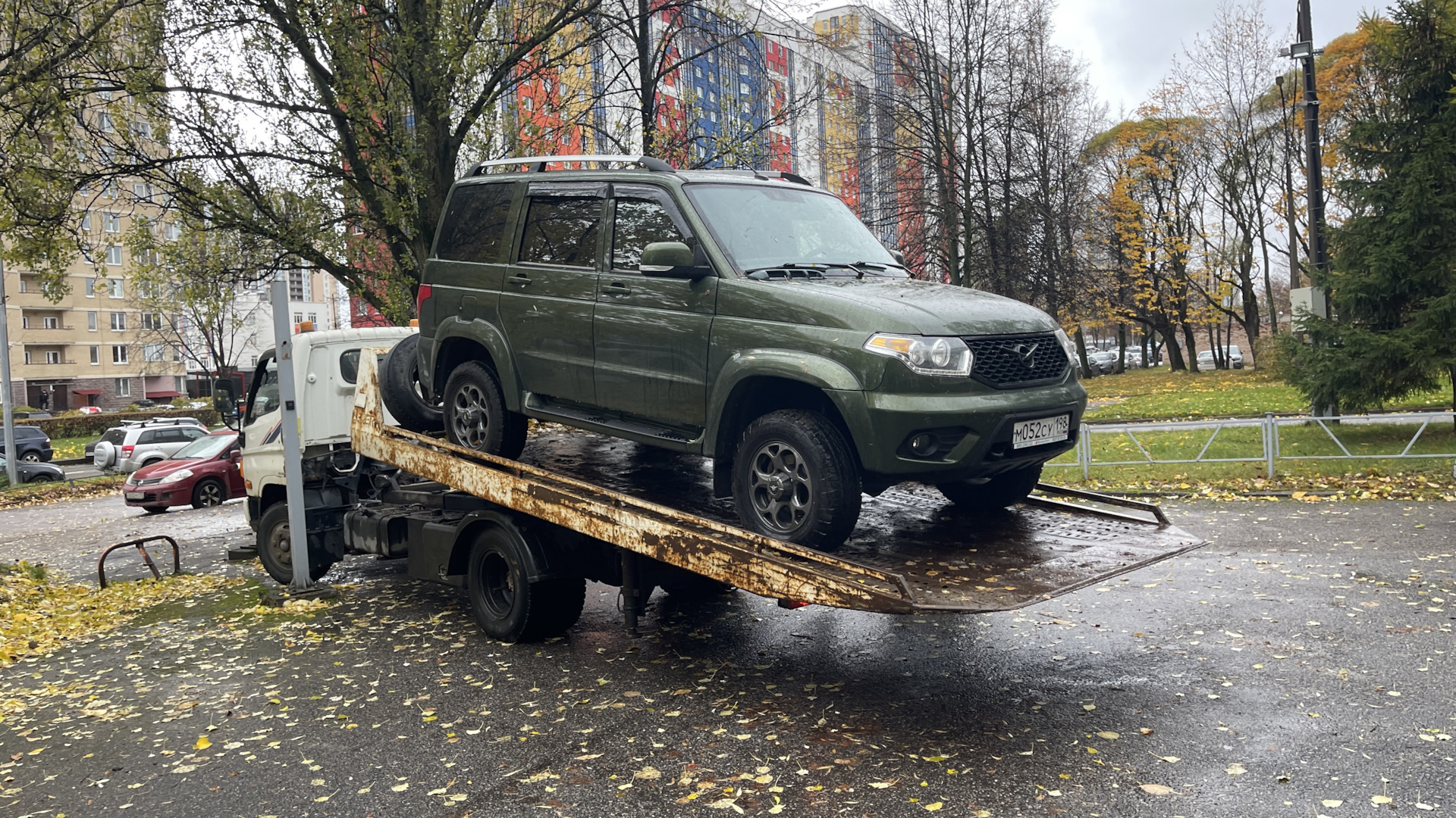 17.10.2022 снова не смог завести — УАЗ Patriot, 2,7 л, 2022 года | поломка  | DRIVE2