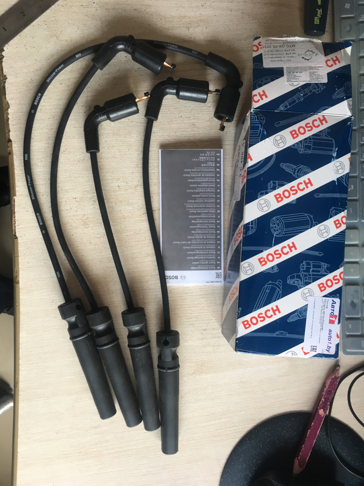 Комплект высоковольтных проводов Bosch для Шевроле авео/круз на ...