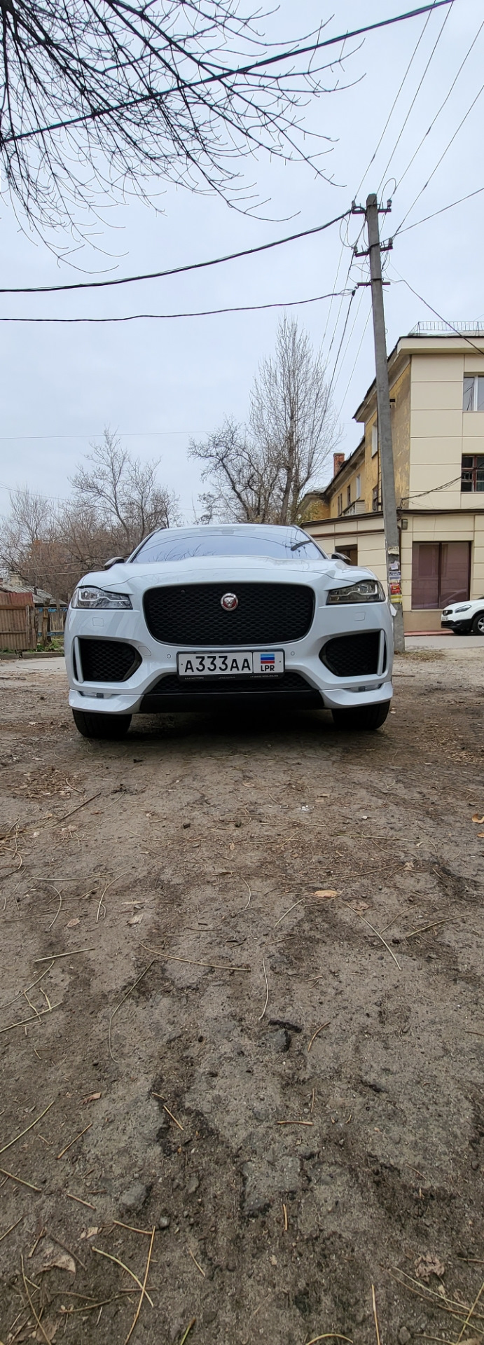 Накладки на передний бампер AC Schnitzer — Jaguar F-Pace, 2 л, 2020 года |  стайлинг | DRIVE2