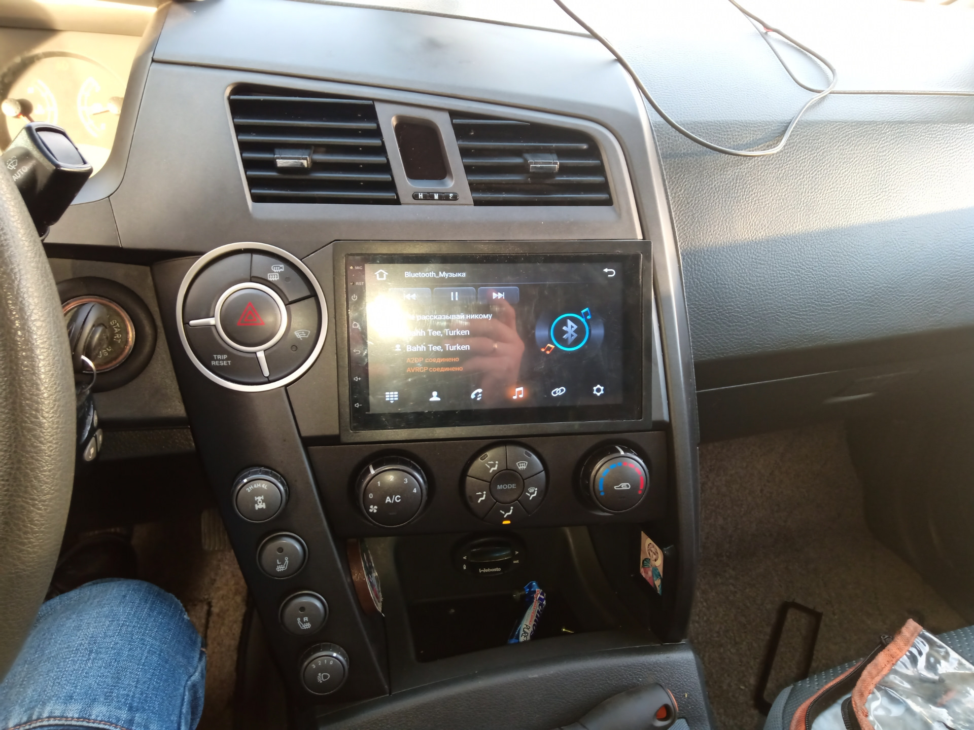 Магнитола — SsangYong Kyron, 2 л, 2007 года | автозвук | DRIVE2