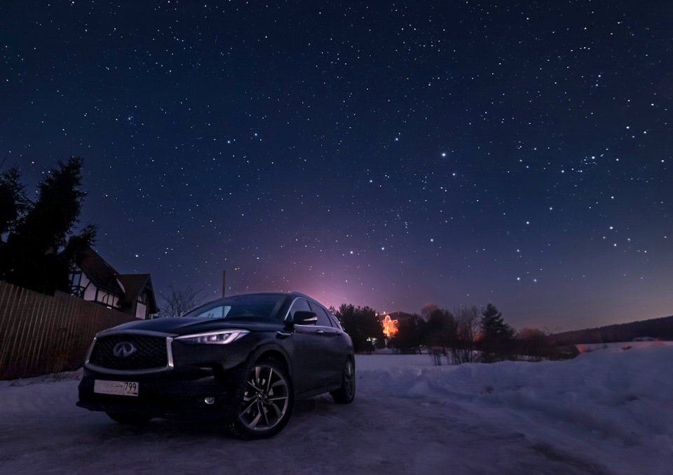 Финик под звездами — Infiniti QX50 (2G), 2 л, 2020 года | фотография ...