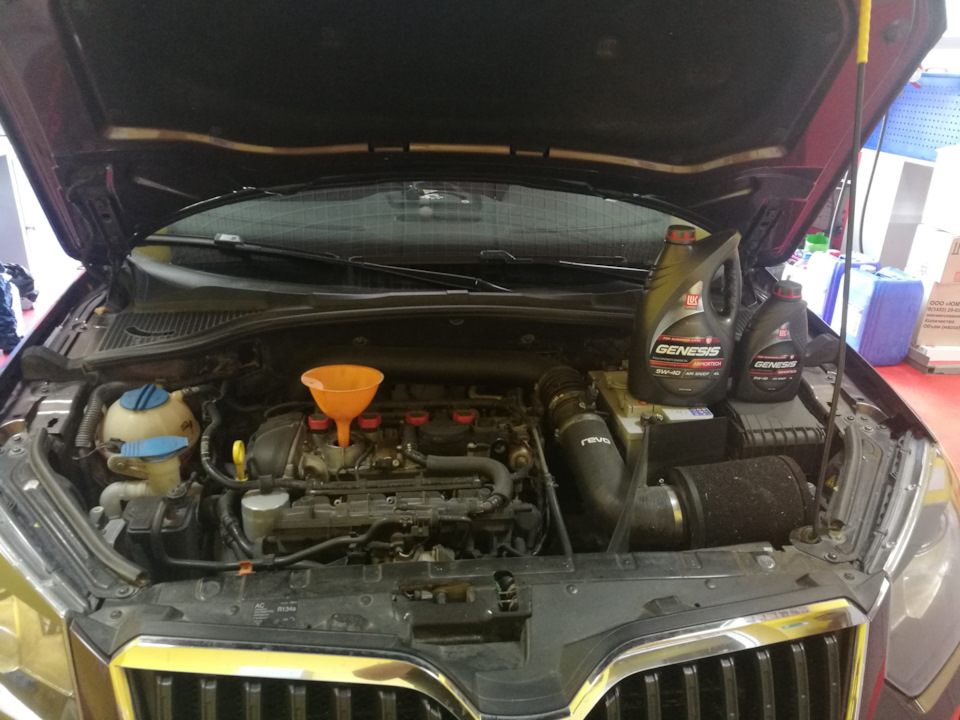 Замена масла — Skoda Yeti, 1,8 л, 2015 года | визит на сервис | DRIVE2