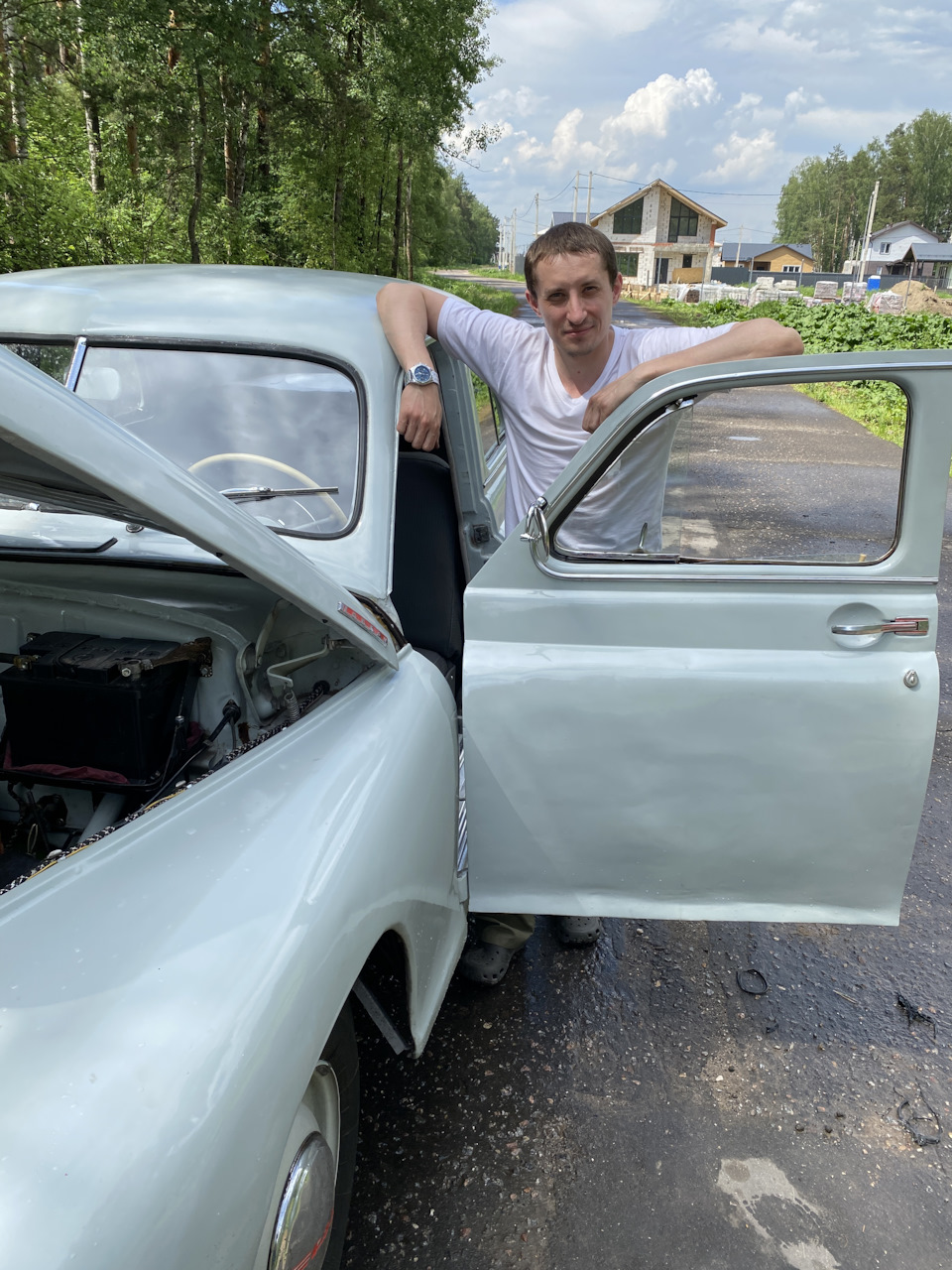 Немного фоток с первого выезда — ГАЗ М-20 Победа, 2,1 л, 1953 года |  фотография | DRIVE2