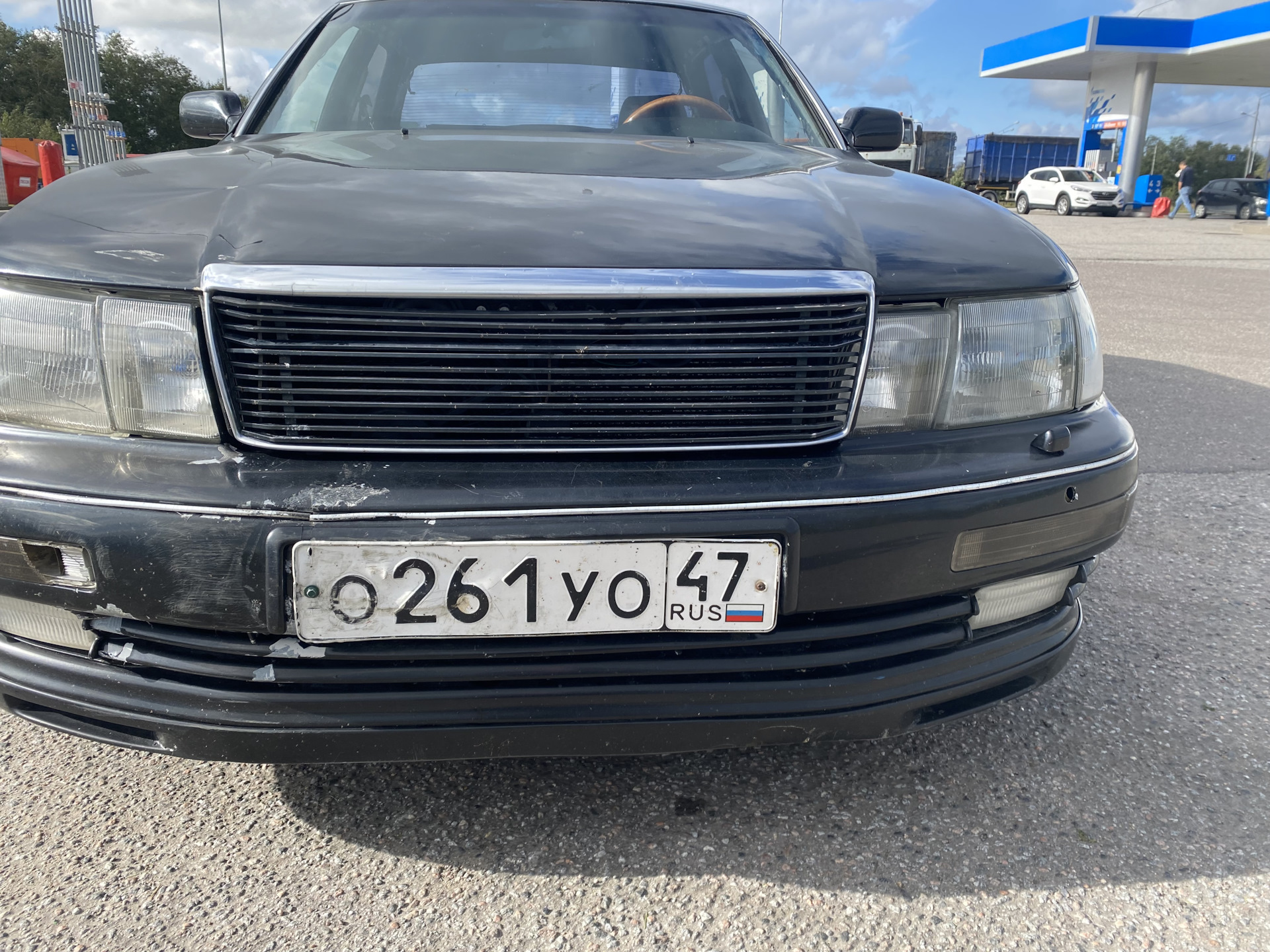 Лёгкое ДТП, ускорившее процесс перекраски — Lexus LS (UCF10), 4 л, 1994  года | ДТП | DRIVE2