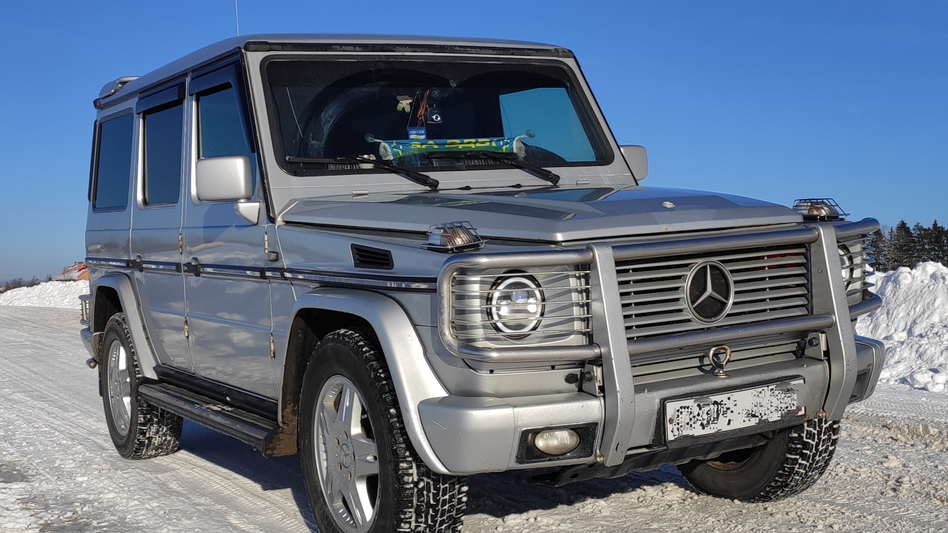 Mercedes-Benz G-Class (W463) 3.5 дизельный 1992 | 3.5 турбо дизель. на  DRIVE2