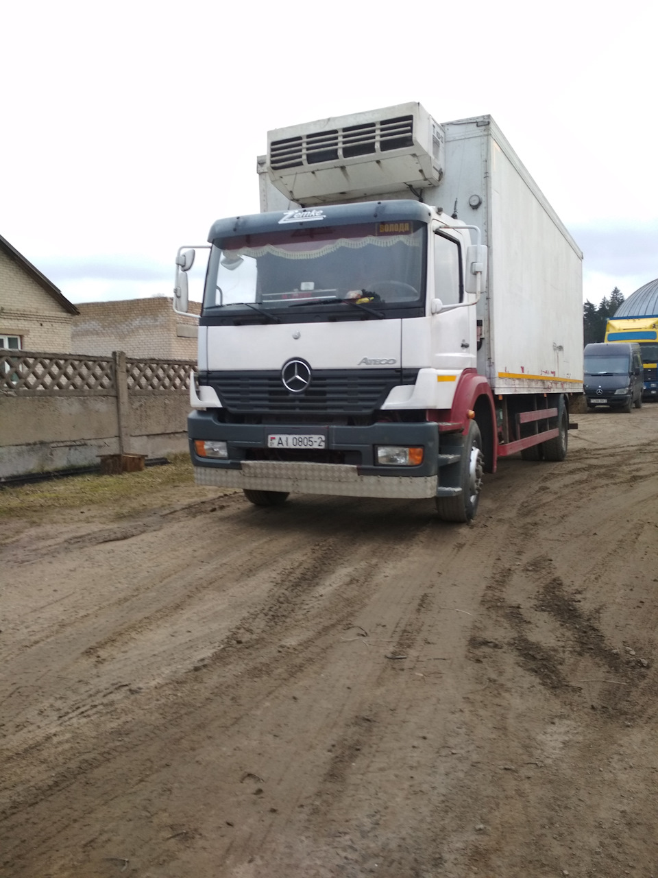 сайлентблоки стабилизатора — Mercedes Atego 1823, 6,4 л., 2001 года ...