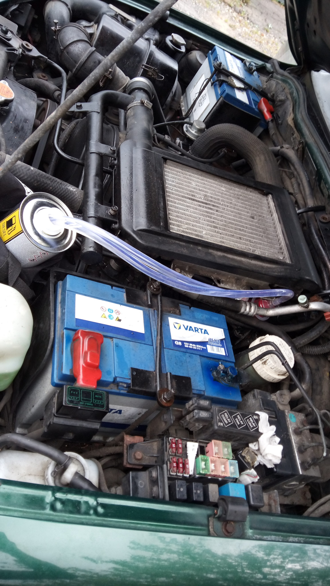 Очистка форсунок, замена лобового стекла — Mitsubishi L200 (3G), 2,5 л ...