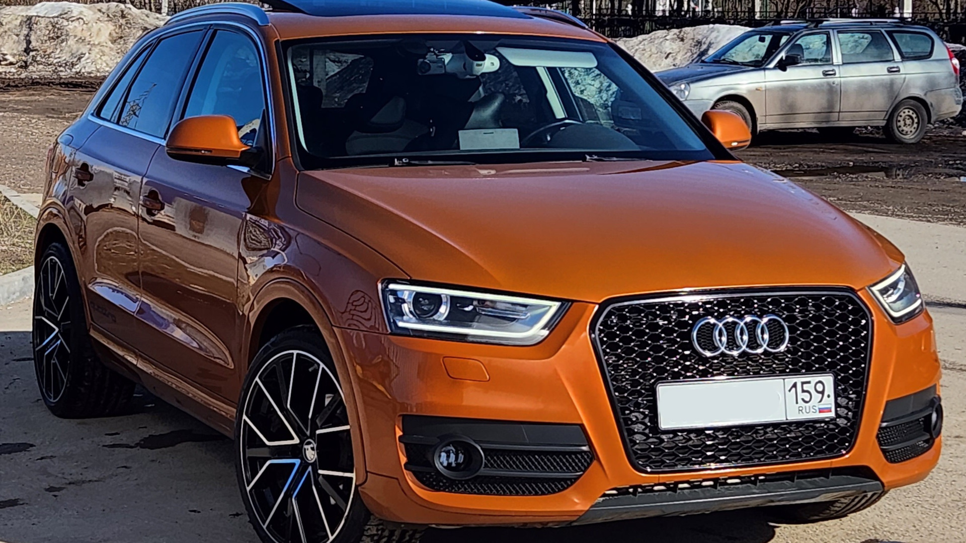 Audi Q3 (1G) 2.0 бензиновый 2012 | Рыжая бестия на DRIVE2