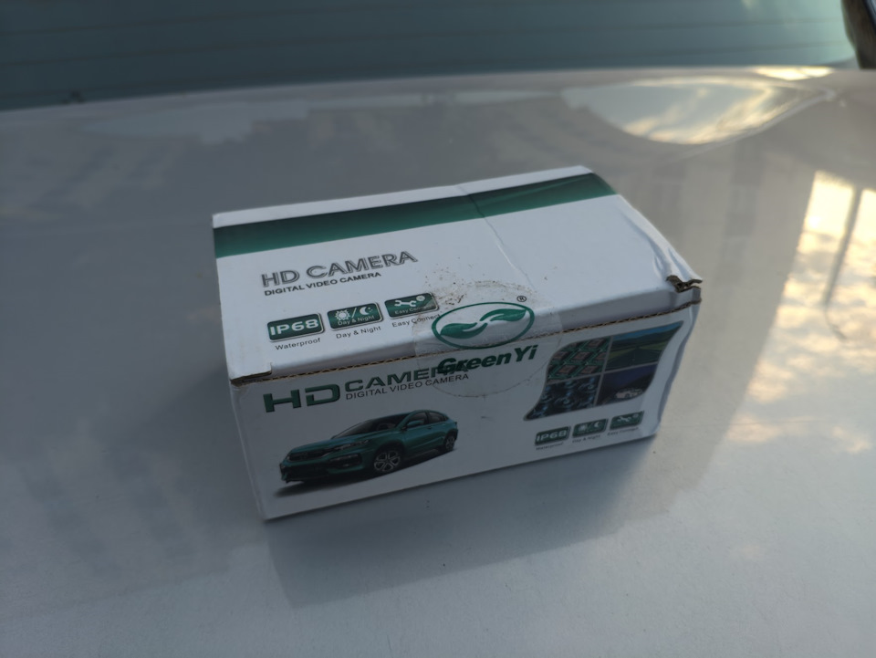 Камера заднего вида GreenYi AHD 1080p 175° на KIA Ceed (1G), KIA ...
