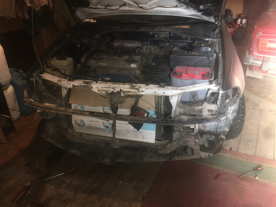 Замена ноуската — Toyota Carina (6G), 1,8 л, 1994 года | кузовной ...