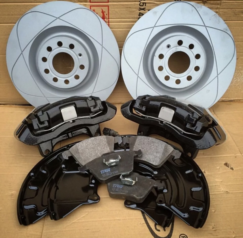 Куплю комплект 345 тормозов — Volkswagen Passat B6, 2 л, 2008 года ...