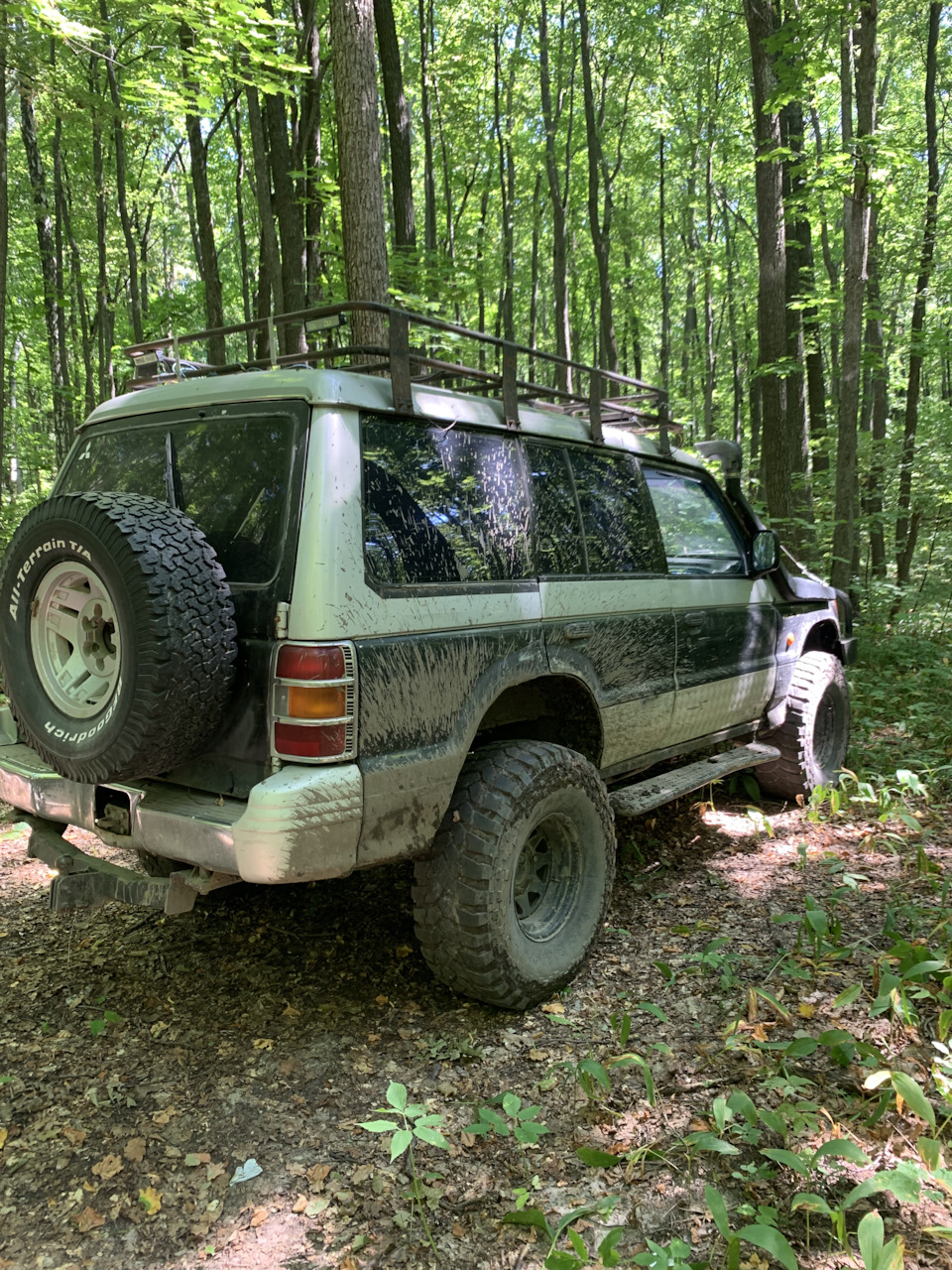 Первое путешествие к лесу и морю. — Mitsubishi Pajero (2G), 3,5 л, 1995  года | покатушки | DRIVE2