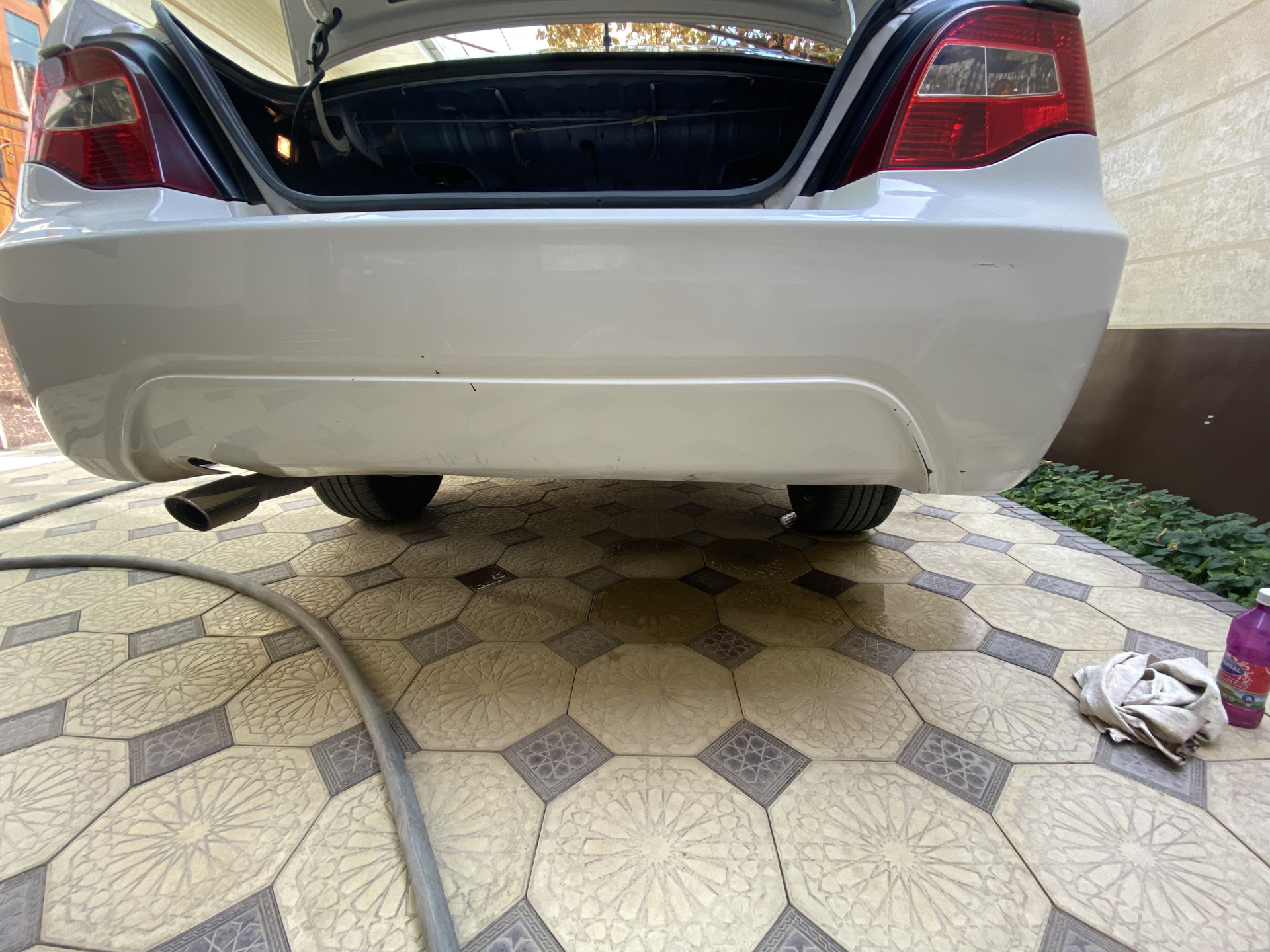 Удар сзади — Chevrolet Nexia (1994), 1,6 л, 2010 года | ДТП | DRIVE2