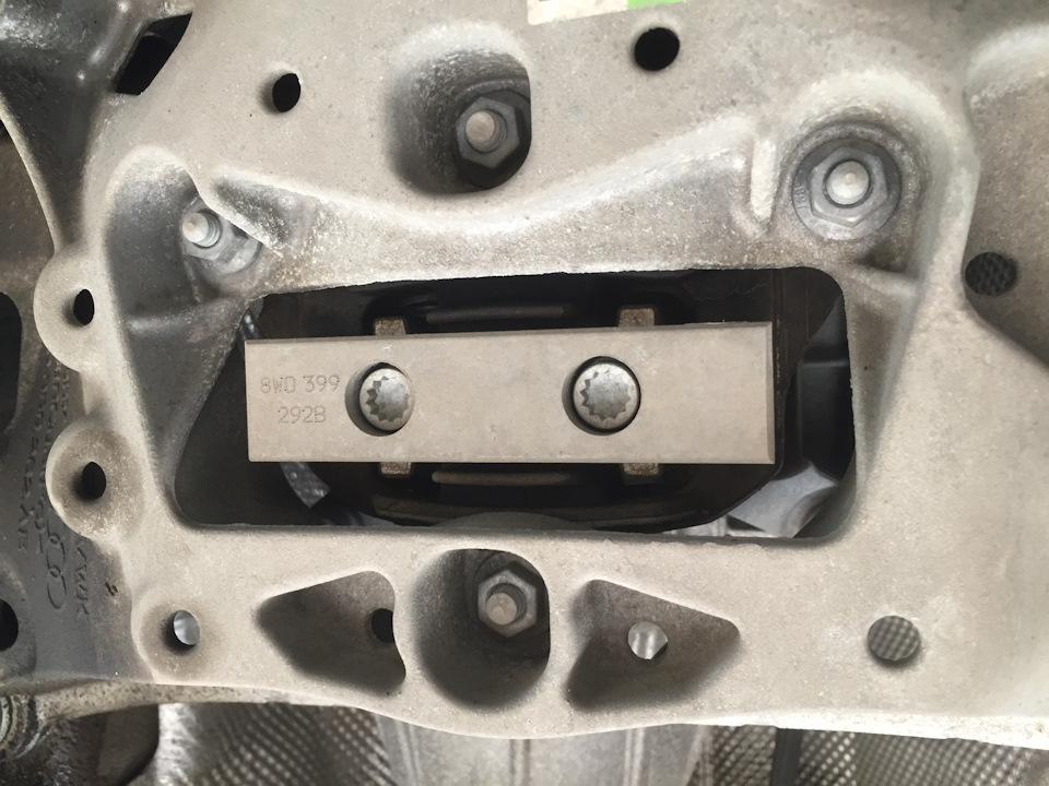 штатная болванка — Audi A4 (B9)